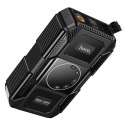 Powerbank 8000 mAh 2,4A 18W z funkcją rozruchu samochodu i pompką Hoco QS6 czarny