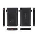Powerbank Forcell F-Energy Multicharge F10K6 QC PD3.0 3A 22,5W 10000 mAh z wbudowanymi kablami USB C i Lightning czarny