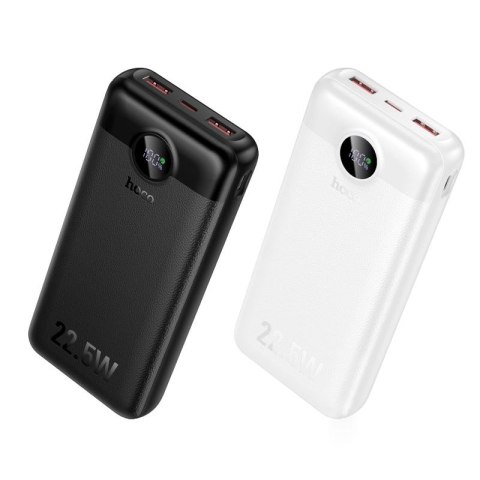 Powerbank Hoco 20000 mAh QC 22,5W+PD 20W LED J172A biały
