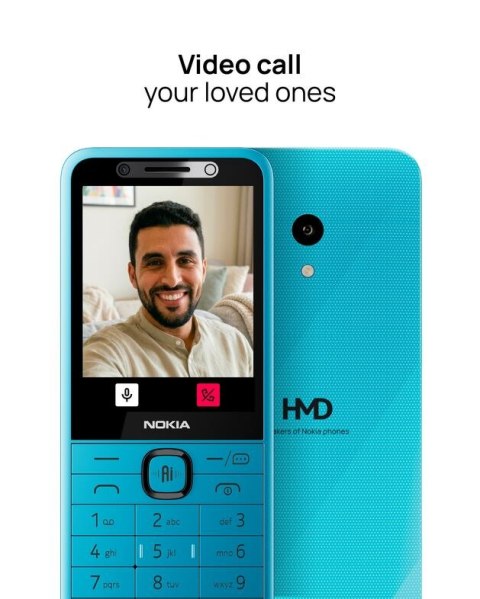 Telefon HMD Nokia 235 4G 2E DS Blue 2026
