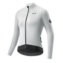 Bluza kolarska damska Rockbros YDWT006 TVI ocieplana jesień/zima L - biało-szara