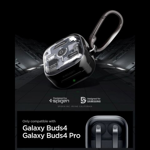Etui Spigen Ultra Hybrid Zero One na Samsung Galaxy Buds 4 / 4 Pro - czarne
