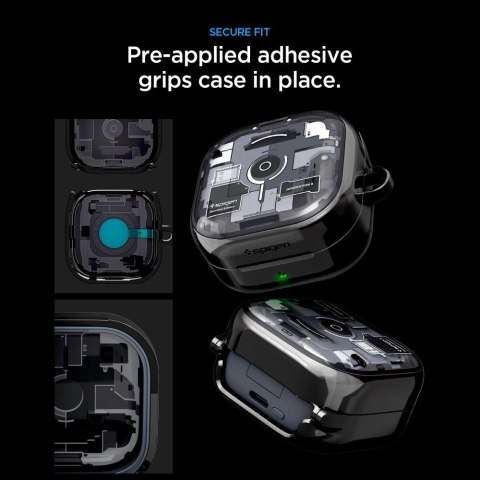 Etui Spigen Ultra Hybrid Zero One na Samsung Galaxy Buds 4 / 4 Pro - czarne