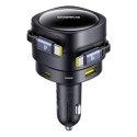 Ładowarka samochodowa Baseus Enjoyment Max 90W 2 x kabel USB-C + USB-A + USB-C - czarna
