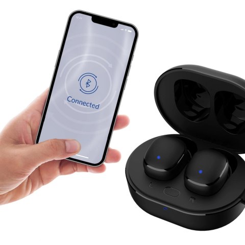 Słuchawki bezprzewodowe TWS 3mk FlowBuds 6.0 - czarne