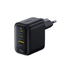 Ładowarka sieciowa Baseus EnerFill FE22 70W 2 x USB-C + USB-A - czarna