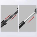 Mini pompka rowerowa ROCKBROS TM-1701P 80 PSI do wentyli Presta i Schrader - czarna