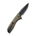 CIVIVI Baklash 9Cr18MoV Green Micarta Nóż Składany EDC