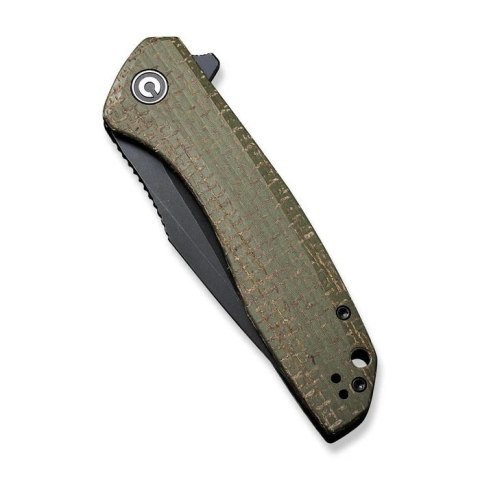 CIVIVI Baklash 9Cr18MoV Green Micarta Nóż Składany EDC