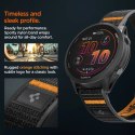 Pasek Spigen Athlex Airna Garmin Quick Release 22 mm - czarno-pomarańczowy