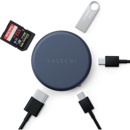 Adapter HUB 5w1 USB C Satechi OntheGo STPOTG5B indigo