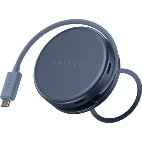 Adapter HUB 5w1 USB C Satechi OntheGo STPOTG5B indigo