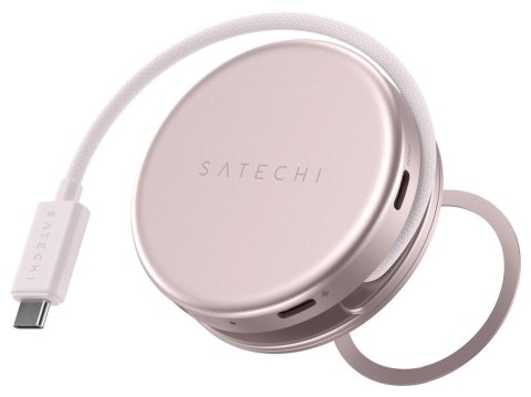 Adapter HUB 5w1 USB C Satechi OntheGo STPOTG5P blush