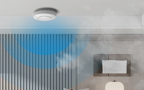 Inteligentny czujnik dymu WiFi Meross GS559A (HomeKit)