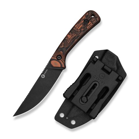 CIVIVI Carveth nóż myśliwski AEB-L G10 Orange Black