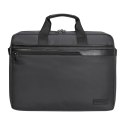 Torba na laptop Wozinsky WET-15 15.6" z rączką i regulowanym paskiem na ramię - czarna