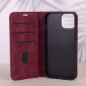 Etui Smart Suede do iPhone 17 Pro Max 6,9" / iPhone 18 Pro Max 6,9 bordowe