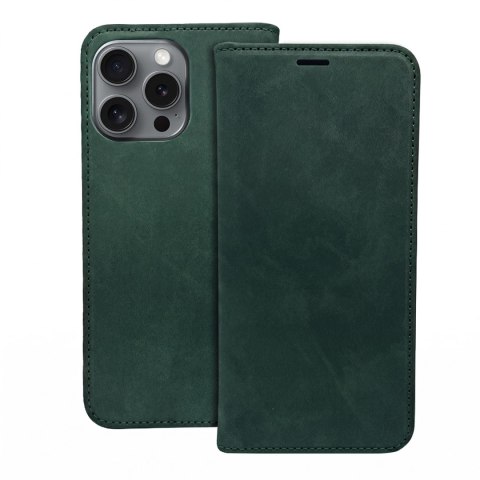 Etui Smart Suede do iPhone 17 Pro Max 6,9" / iPhone 18 Pro Max 6,9 zielone