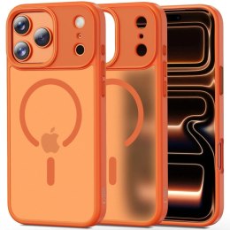 Etui Tech-Protect MagMat MagSafe na iPhone 17 Pro Max - pomarańczowe
