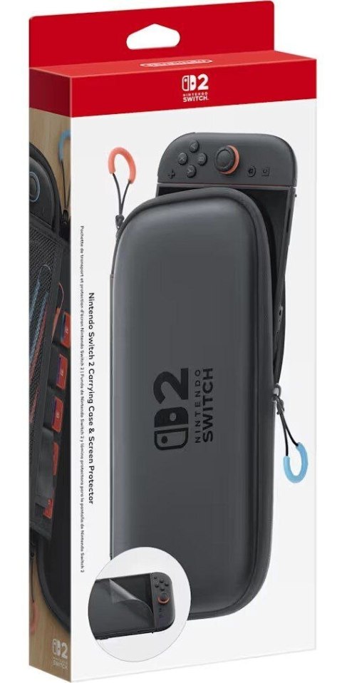 Etui do Nintendo Switch 2 + folia ochronna NINTENDO N2P401 czarne