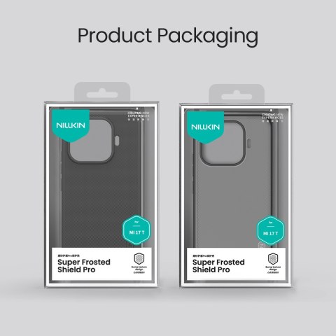 Nakładka Nillkin Super Frosted Shield Pro do Xiaomi 17T dymiony