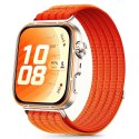 Pasek Tech-Protect Nylon an Huawei Watch Fit 3 / 4 / 4 Pro / 5 / 5 Pro - pomarańczowy