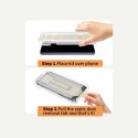 Szkło antyrefleksyjne Tech-Protect Quick Set AR+ na Samsung Galaxy S26 + - czarne