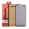 Szkło hybrydowe 5D do iPhone 16 Bestsuit Flexible Colorfull Privacy 180 magenta