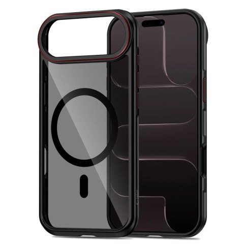Etui Tech-Protect MagHybrid MagSafe na iPhone Air - czarno-czerwone