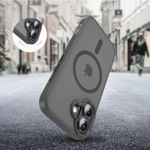Etui Tech-Protect MagMat MagSafe na iPhone 17 - szare