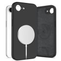 Etui Tech-Protect Silicone MagSafe na iPhone 16e / 17e - czarne