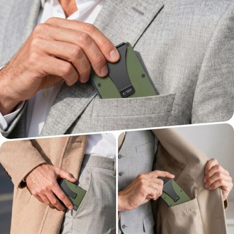 Portfel Tech-Protect Thorn RFID - zielony