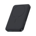 Baseus EnerFill FM11 mini magnetyczny power bank bezprzewodowy 22.5W 10000mAh czarny