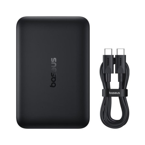 Baseus EnerFill FM11 mini magnetyczny power bank bezprzewodowy 22.5W 10000mAh czarny
