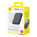 Baseus EnerFill FM11 mini magnetyczny power bank bezprzewodowy 22.5W 10000mAh czarny