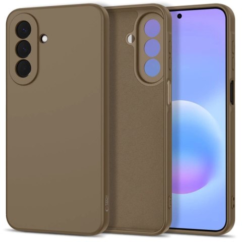 Etui Tech-Protect Icon na Samsung Galaxy A27 5G - brązowe