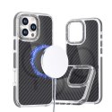 Etui na iPhone 18 Pro / 17 Pro Fiber zgodne z MagSafe szare