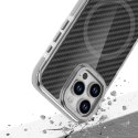 Etui na iPhone 18 Pro / 17 Pro Fiber zgodne z MagSafe szare
