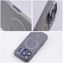 Etui na iPhone 18 Pro / 17 Pro Flexline Mag Cover zgodne z MagSafe szare