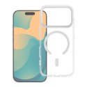 Etui na iPhone 18 Pro / 17 Pro Frame Clear Hybrid Mag Cover zgodny z MagSafe transparentne