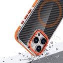 Etui na iPhone 18 Pro Max / 17 Pro Max Fiber zgodne z MagSafe pomarańczowe