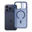 Etui na iPhone 18 Pro Max / 17 Pro Max Flexline Mag Cover zgodne z MagSafe granatowe