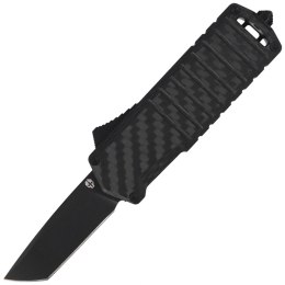 Nóż automatyczny OTF Tekto A2 Badger Mini T/E Carbon Fiber / Aluminum, Black Titanium D2