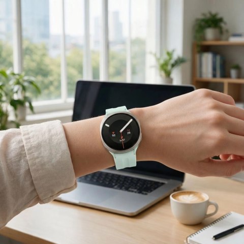 Pasek Tech-Protect Silicone Evo na Samsung Galaxy Watch 40 / 44 / 46 mm - miętowy