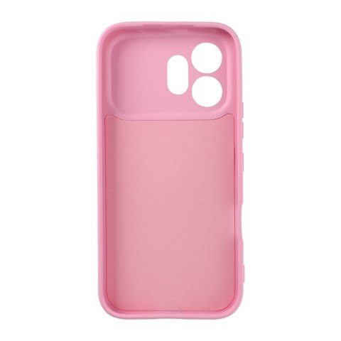 Etui na Honor 600 Silicone pudrowy róż