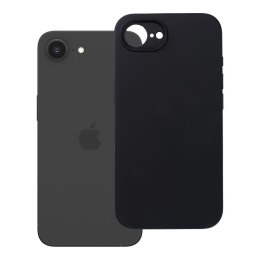 Etui na iPhone 16e (SE 4 2025) / 17e Silicone 2mm (camera protection) czarne