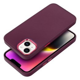 Etui na iPhone 18 Pro / 17 Pro Frame burgundowy