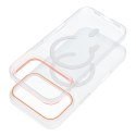 Etui na iPhone 18 Pro / 17 Pro Go Orange zgodne z MagSafe transparentne