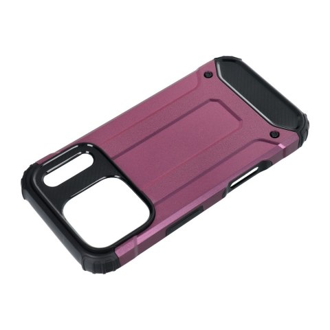 Etui na iPhone 18 Pro Max / 17 Pro Max Armor burgundowy