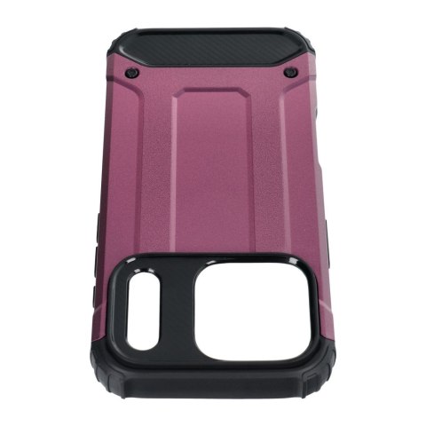 Etui na iPhone 18 Pro Max / 17 Pro Max Armor burgundowy